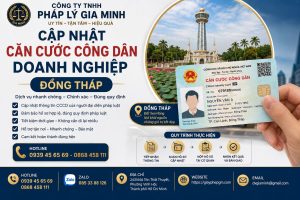 Dịch vụ cập nhật CCCD người đại diện công ty tại Đồng Tháp