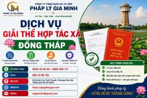 dịch vụ giải thể hợp tác xã tại đồng tháp