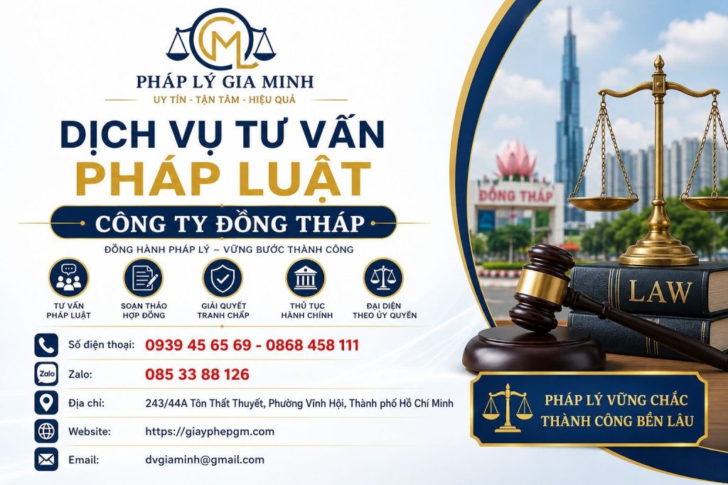 Dịch vụ luật sư doanh nghiệp tại Đồng Tháp – Đồng hành pháp lý toàn diện cho doanh nghiệp hiện đại 3 Dịch vụ tư vấn pháp luật công ty Đồng Tháp