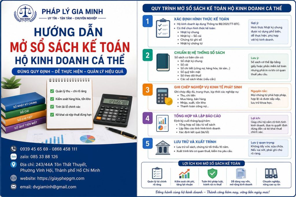 Hướng dẫn mở sổ sách kế toán hộ kinh doanh cá thể chi tiết mới nhất 1 Hướng dẫn mở sổ sách kế toán hộ kinh doanh cá thể