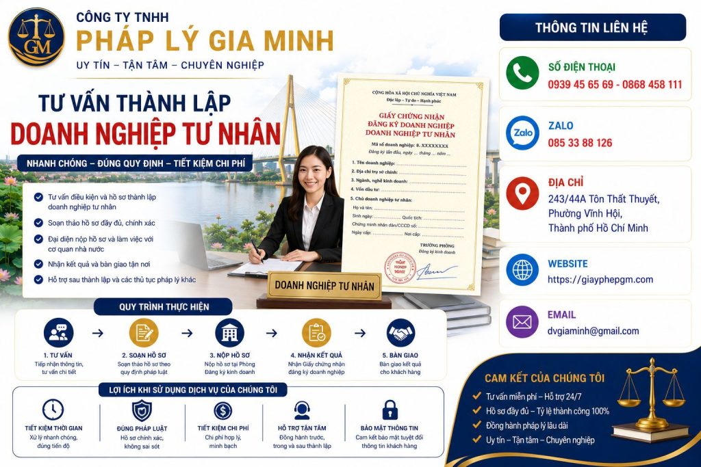 Tư vấn thành lập doanh nghiệp tư nhân