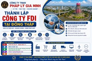 Thành Lập Công Ty FDI Tại Đồng Tháp
