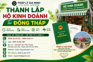 Thành Lập Hộ Kinh Doanh Tại Đồng Tháp