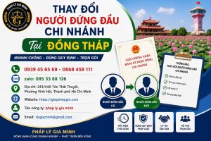 Thay Đổi Người Đứng Đầu Chi Nhánh Tại Đồng Tháp