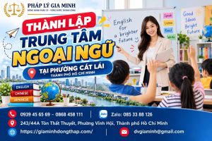 Thành lập trung tâm ngoại ngữ tại phường Cát Lái TPHCM