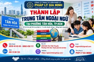 Thành lập trung tâm ngoại ngữ tại phường Tân Hòa TPHCM